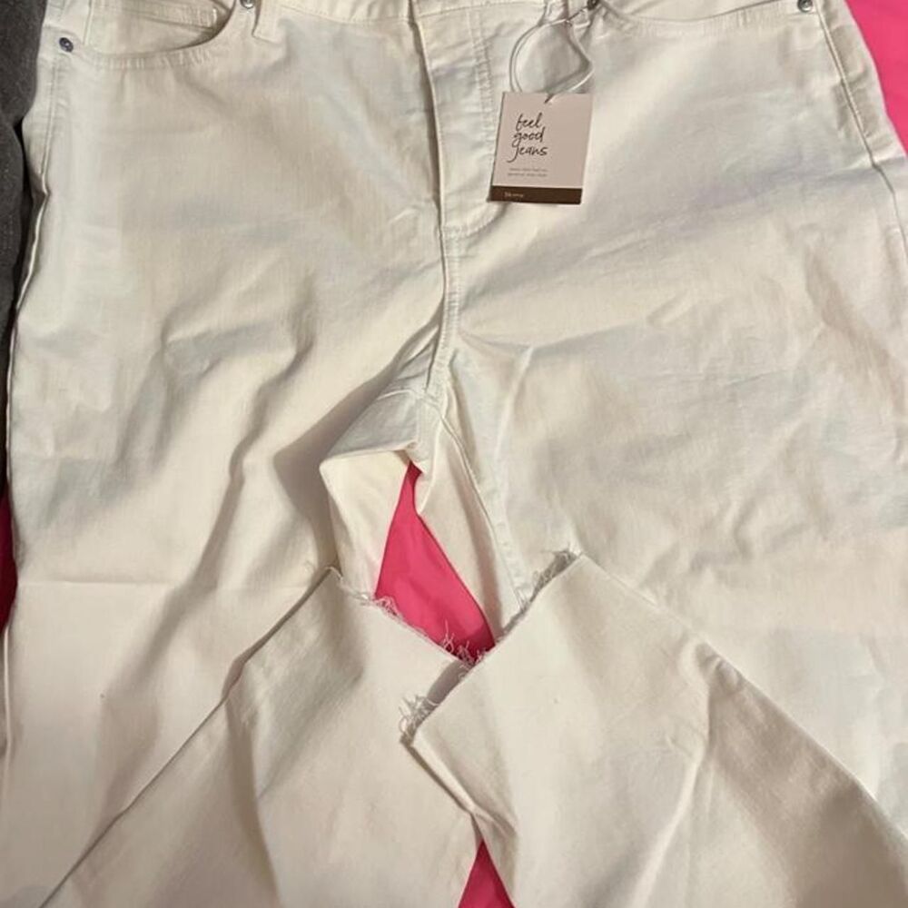 Lauren Conrad Women's White Jeans